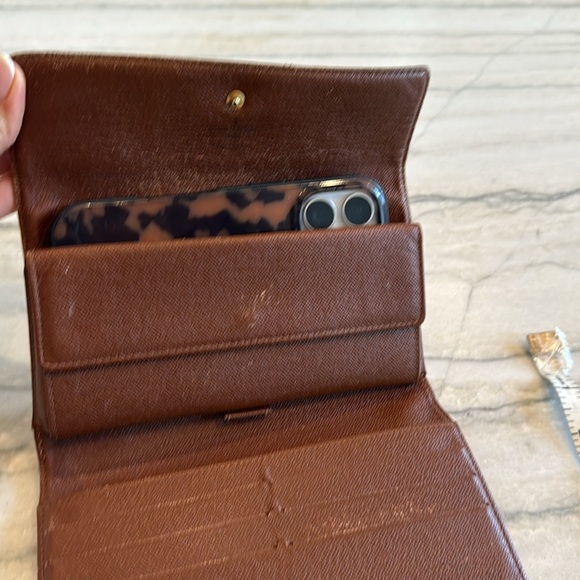 Louis Vuitton Vintage Brown Monogram Sarah Long Wallet - Picture 13 of 14